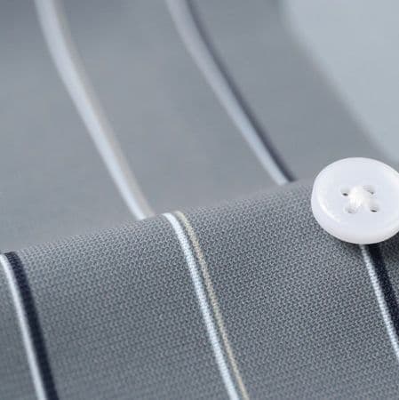 シャツ メンズ 洗練ストライプ半袖シャツ